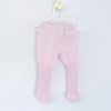 Pink - Footed Leggings - 0-6 Months