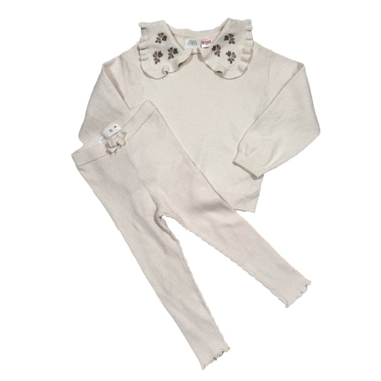 Zara - Jersey & Leggings - 2-3 years