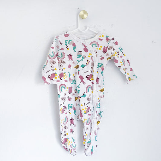 OneTwoThree - Babygrow - 0-3 Months