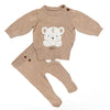 Woolworths - Knitted Tracksuit - 1-3 months (100% cotton)