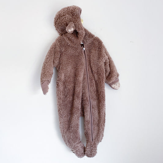 Woolworths - Fleece Babygrow - 3-6 Months