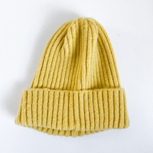 Yellow - Beanie - 6-12 Months