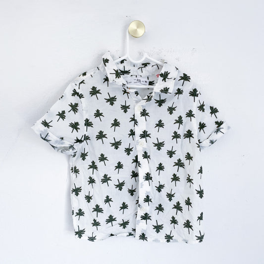 Zara - Button Up Shirt - 9-12 Months
