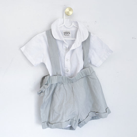 Keedo - Dungaree Set - 6-12 months