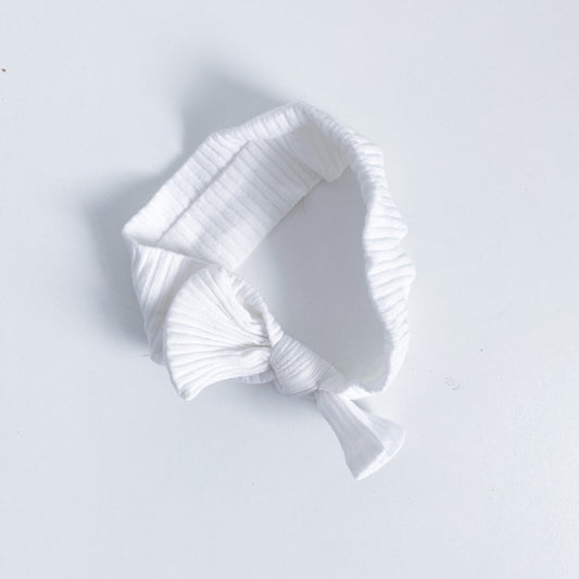 White - Headband - 12-18 Months