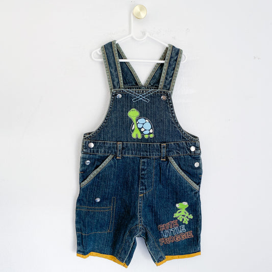 Woolworths - Dungarees - 6-12 Months