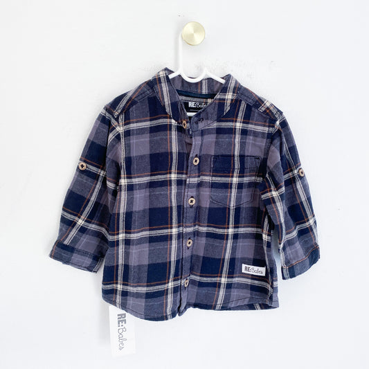 Brand New Woolworths - Button Up Shirt - 3-6 Months