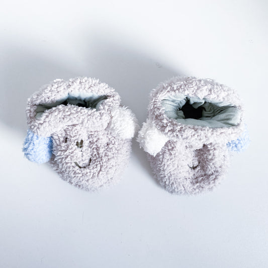 Lamb - Booties - 3-6 Months