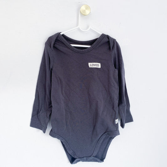 Woolworths - Long Sleeve Vest - 12-18 Months