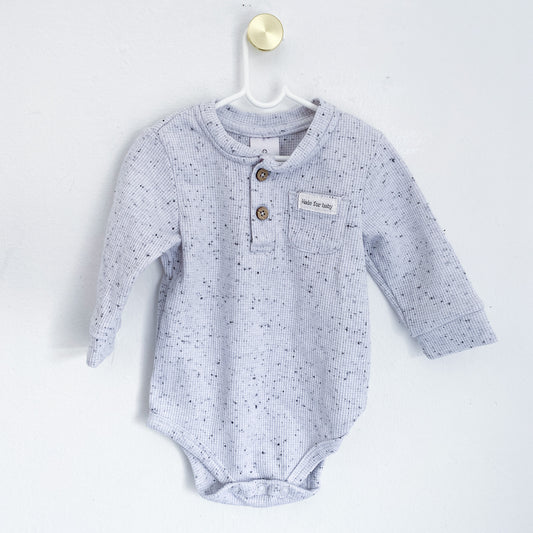 Clicks - Long Sleeve Vest - 0-3 Months