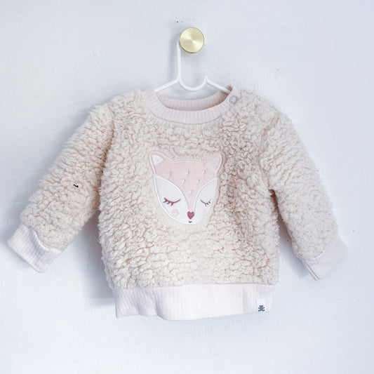 Woolworths - Fleece Sweater - 1-3 Months