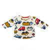 Woolworths - Long sleeve top - 3-6 months (100% cotton)