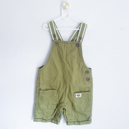 Woolworths - Dungarees - 6-12 Months