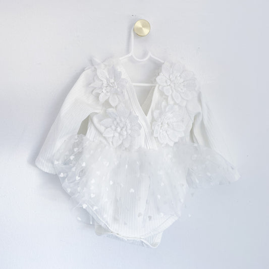 Long Sleeve Vest - 0-3 Months