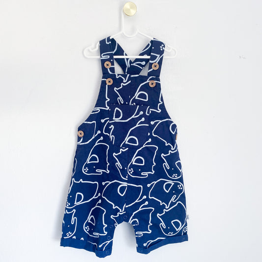 Woolworths - Dungarees - 6-12 Months