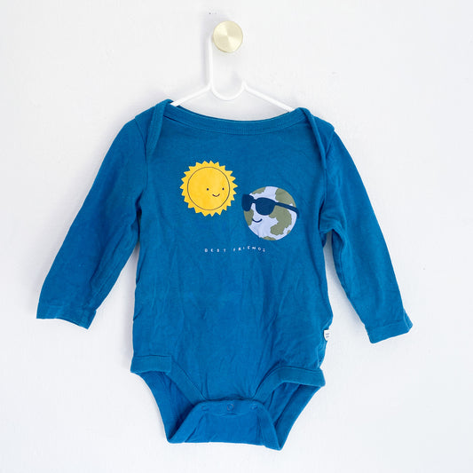 Gap - Long Sleeve Vest - 3-6 Months