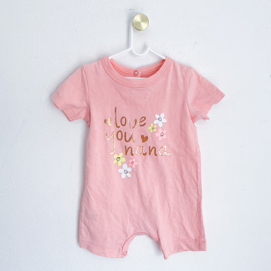 Woolworths - Romper - 1-3 Months