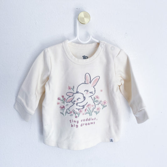 Woolworths - Long Sleeve Top - 1-3 Months