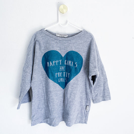 Sticky Fudge - Long Sleeve Top - 6-12 Months