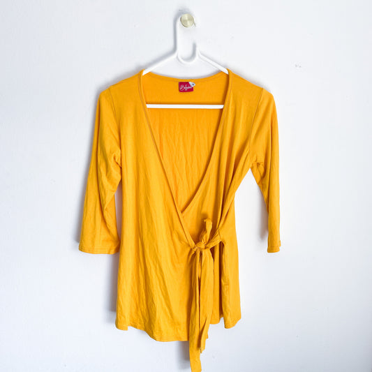 Bellysimo - Maternity Wrap Top - Size 32