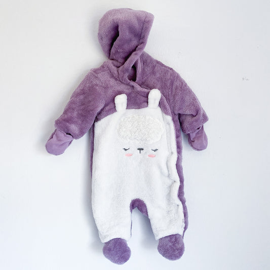 Ackermans - Fleece Babygrows - Newborn