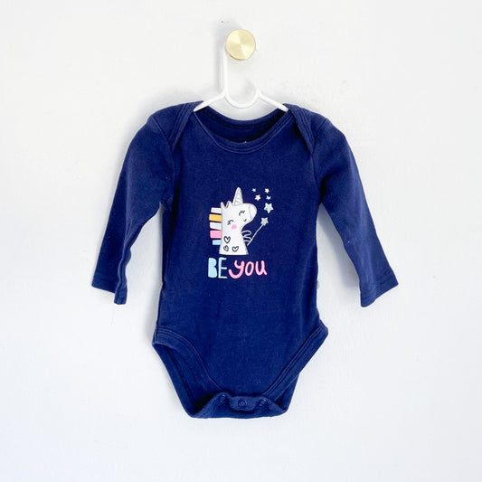 Woolworths - Long Sleeve Vest - 1-3 Months